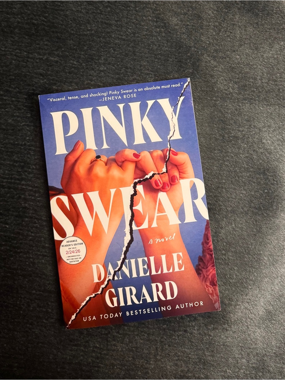 💜 Pinky Swear by Danielle Girard ARC